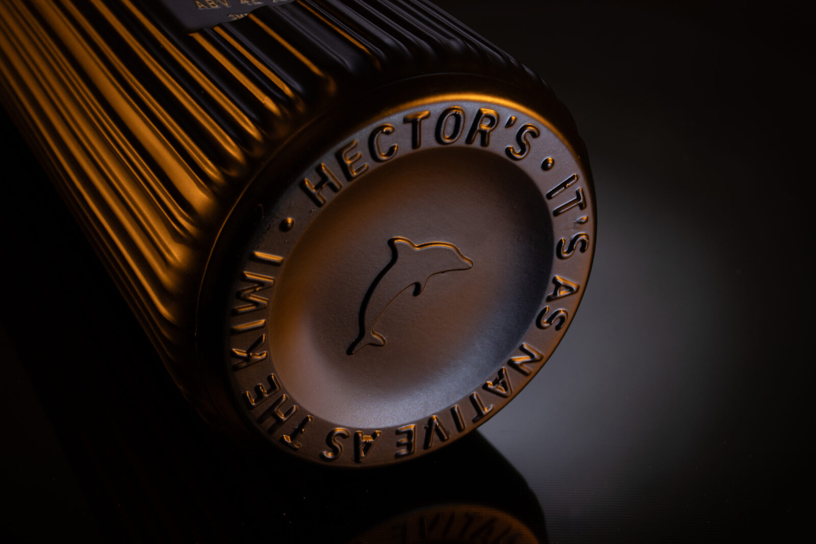 HECTOR'S embossed into the base of the bottle